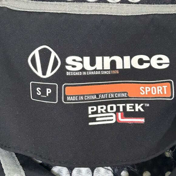 Sunice Sport Jacket Womens Size Small Protek Hooded Black Golf Outdoors Zip - Picture 4 of 9